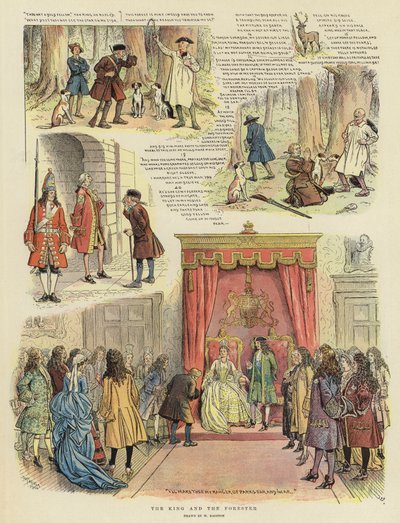 El Rey y el Guardabosques de William Ralston